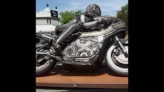 Motorcycle made of Nuts and Bolts ️