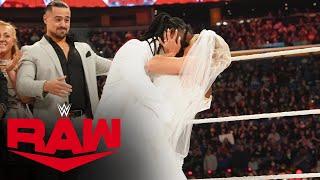 24/7 Title Double Commitment Ceremony turns hot and heavy: Raw, April 18, 2022