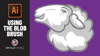 Adobe Illustrator Blob Brush Tool 2020 | Digital Art for Beginners | Bob Fuller Tutorials