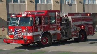 Medford, MA Fire Department *NEW* Car 2 & Engine 1 Responding