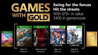 Games with Gold | Май 2018 бесплатные игры