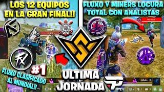 FLUXO CLASIFICA AL MUNDIAL!! ULTIMA JORNADA FREE FIRE WORLD SERIES BRASIL LOS EQUIPOS FINALISTAS