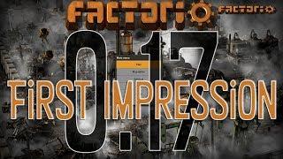 FACTORIO 0.17 | First Impression