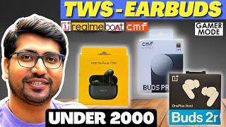 [NEW 2025]Best Earbuds Under 2000Best TWS Under 2000Realme Buds T310 VS OnePlus Nord Buds 3