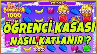 SWEET BONANZA 1000 YENİ OYUN  KÜÇÜK KASA NASIL KATLANIR  FARM TAKTİĞİ İLE BÜYÜK VURGUN | BİG WİN!