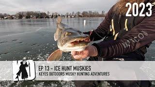 Ice Hunt Muskies - Keyes Outdoors Musky Hunting Adventures