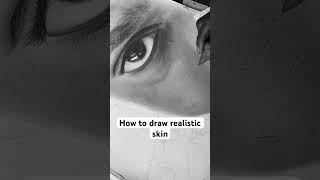 How to draw realistic skin pores