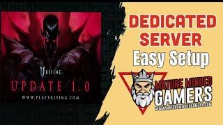 V Rising - 1.0 Update! How to Make a Dedicated Server on Windows