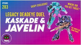 TRDQ: Transformers Legacy Deadeye Duel 2-Pack (Ascenticon Kaskade VS Senate Guard Javelin) Review