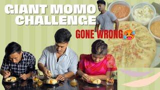 Giant MOMO Challenge Gone Wrong||Challenge Video Part-1 || Ady Debbarma