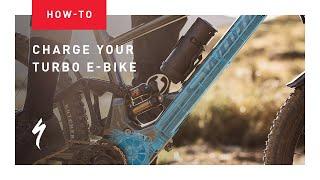 How to charge your E-bike | Specialized Turbo E-bike maintenance