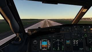 [ MSFS LANDING ] - PMDG B737-800 - KIAD Washington Dulles International Airport