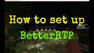 How to set up BetterRTP ( Updated again )