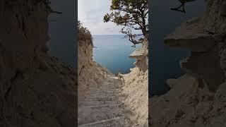 Staircase with 400 steps leading to the sea, Anapa, Russia #shorts#short #shortvideo#shortsvideo#sea