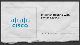 InterVlan Routing With Switch Layer 3