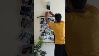 ഞാൻ എങ്ങനെ ആ Photo Hanging Decor ഉണ്ടാക്കി ️ #malayalam #decor #shorts