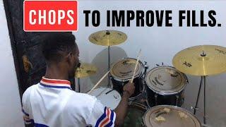 10 Chops to Improve your Drum Fills. || DRUM LESSONS.