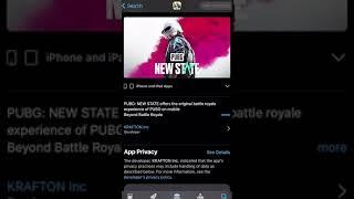 PUBG: New State on Pre-Registration on IOS and App Store #pubgnewstate #pubg #pubgm #pubgmobile