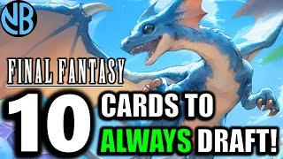 ALWAYS Draft These Cards in Final Fantasy Draft!