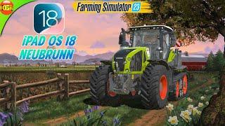 Fs23 Neubrunn Gameplay on the New iPadOS 18