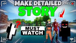 Make Detailed Story For Your Minecraft Smp Or Live Action || EVERY STORY WRITER CAN WATCH..