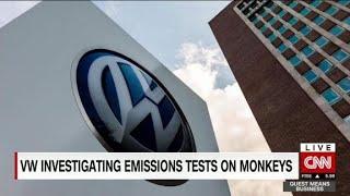 VW's diesel scandal now involves monkeys