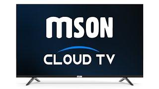 MSON Cloud LED TV Demo #cloudtv