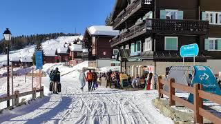 Beautiful village #Bettmeralp Valais in #Switzerland winter