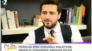 Psikolog M. Berk KARAOĞLU - TV2 - Ergenlik Dönemi Sorunları