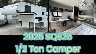 Lance’s NEWEST 1/2 Ton Rated Truck Camper‼️ 2025 Lance Squire 825 - Under 2klbs