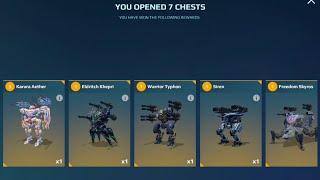 13 SUPERCHEST 50000 KEYS BLACK MARKET OPENING! WHAT DID WE GET? (War Robots)