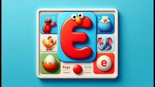 Discovery Learning: Fun Phonics with Elmo and the Letter E | ABC Learning for Toddlers