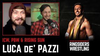 Luca de' Pazzi on which wrestlers influence him, Paxxo, wrestling in ICW & WXW