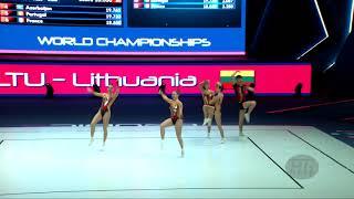 Lithuania (LTU) - 2021 Aerobic Worlds, Baku (AZE) Qualifications Group