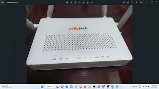 Syrotech SY GPON 4010 WDONT ONU Firmware upgradation