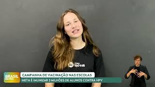 Saúde quer imunizar 3 milhões de estudantes contra o HPV