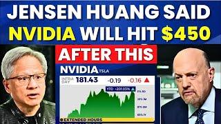 Nvidia $450 Target By CEO Jensen Huang | Nvidia Stock Latest News