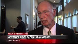 GOVERNOR BENTLEY VISITS TUSCALOOSA