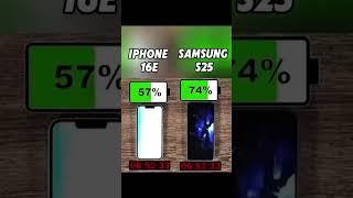 Iphone 16E Vs Samsung S25