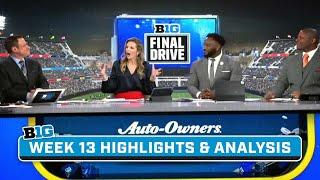 Buckeyes Win Another Top-5 Match-Up & More from Week 13 Football | B1G FInal Drive