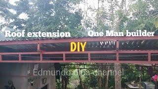 DIY || Roof Extension / One Man builder