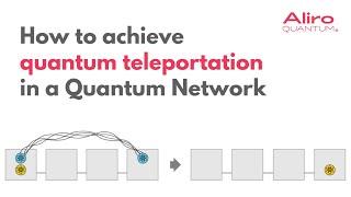 How to achieve quantum teleportation in a quantum network