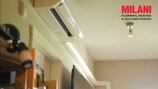 Air Conditioning Apartment Installation (Ductless): BEFORE and AFTER!