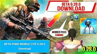 Pubg Lite New 0.28.0 Winnerpass Beta Update 2024 | Pubg Mobile Lite 0.28.0 Comeback Update 2024 