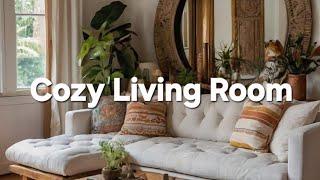 Cozy Living Room Ideas to Create Relaxing Space #cozylivingroom #cosyhome #relaxinghouse