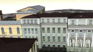 Herzen University 3D map demonstration