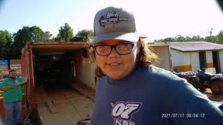 Interview with Grant Burton at Laurens County Speedway 2021