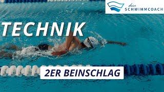 Technik: Der 2er Beinschlag