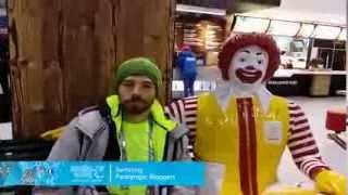 Heidi Jo Duce: Micky d's at  the Coastal Paralympic Village