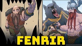 Fenrir: The Binding of The Dreadful Wolf Son of Loki  - Norse Mythology - Animated version